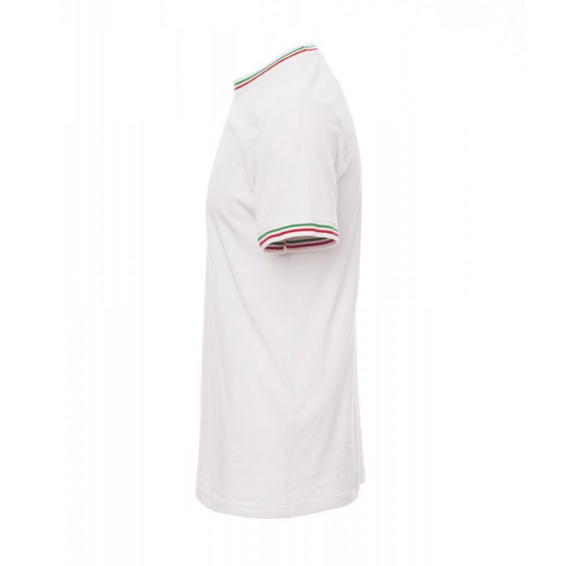 Carica immagine in Galleria Viewer, T-Shirt TAGLIA-XL Tricolore Girocollo Payper Flag Bianco/Italia Outlet

