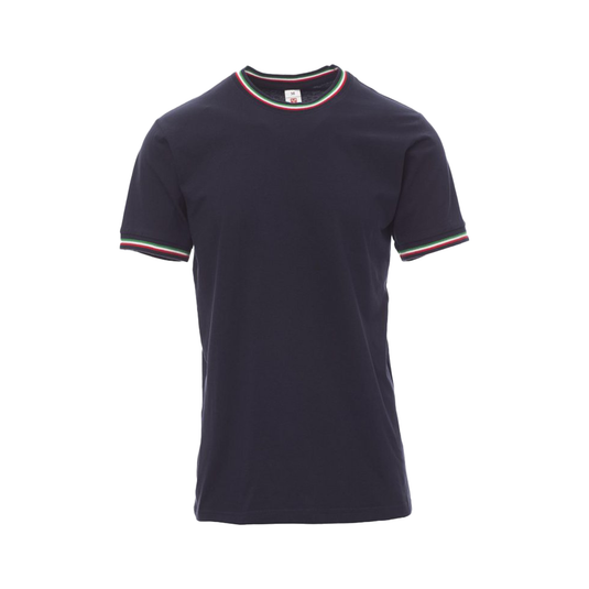 T-Shirt Uomo Tricolore Girocollo Payper Flag