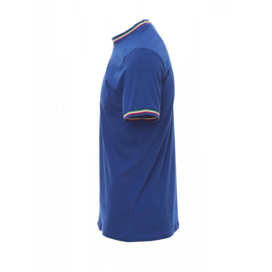 T-Shirt TAGLIA-XL Tricolore Girocollo Payper Flag Blu Royal/Italia Outlet