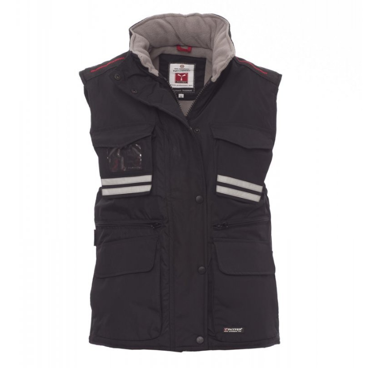 Carica immagine in Galleria Viewer, Gilet Donna Multitasche con Cappuccio Payper Flight Lady
