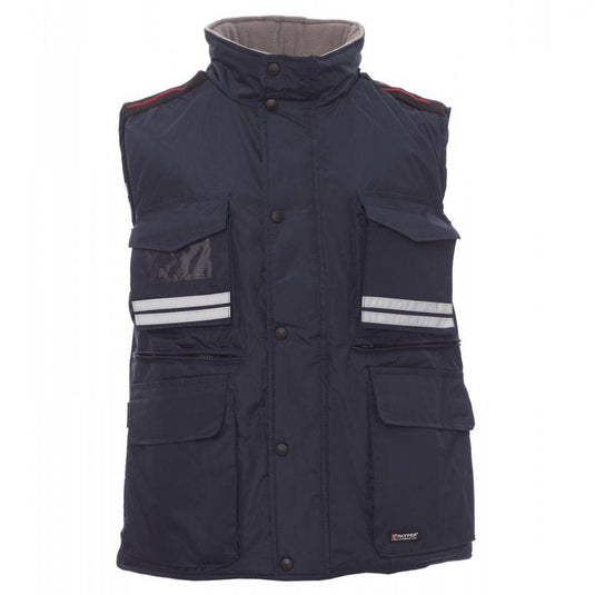 Gilet da Lavoro Uomo Multitasche con Cappuccio Personalizzabile Payper Flight