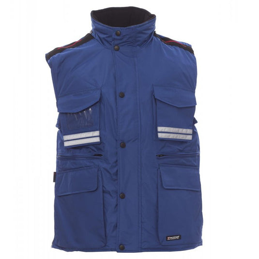 Gilet da Lavoro Uomo Multitasche con Cappuccio Personalizzabile Payper Flight