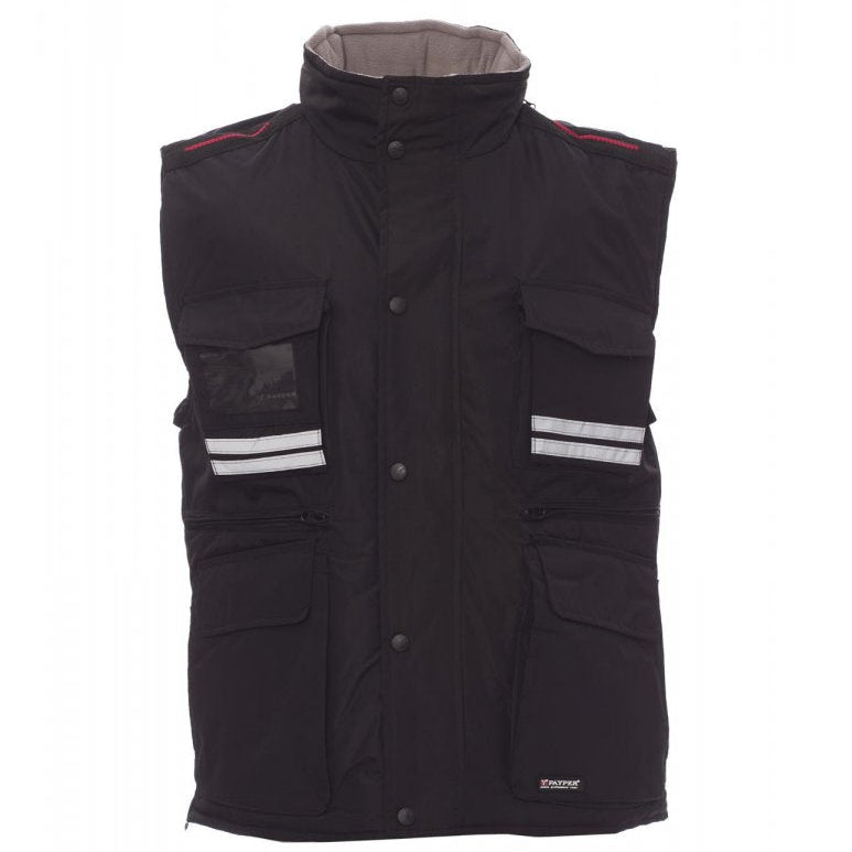 Carica immagine in Galleria Viewer, Gilet da Lavoro Uomo Multitasche con Cappuccio Personalizzabile Payper Flight
