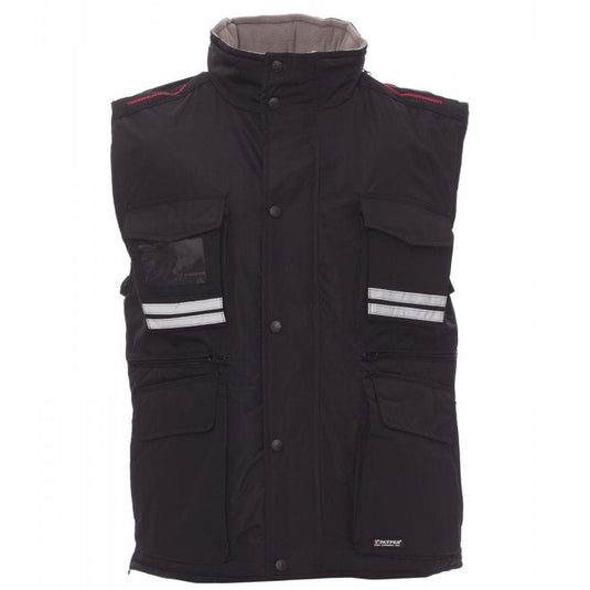 Gilet da Lavoro Uomo Multitasche con Cappuccio Personalizzabile Payper Flight