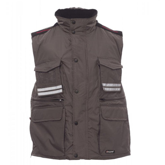 Gilet da Lavoro Uomo Multitasche con Cappuccio Personalizzabile Payper Flight
