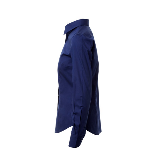 Camicia Donna TAGLIA-42 Slim Fit Payper Florentia Lady Blu Zaffiro Outlet