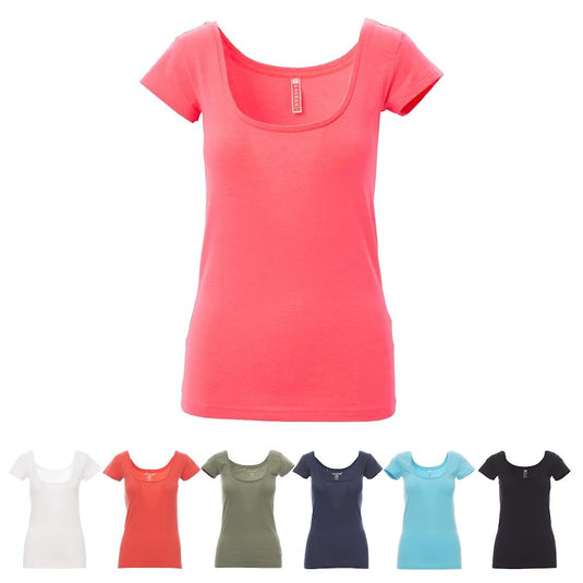 T-Shirt Donna Scollo Squadrato Payper Florida