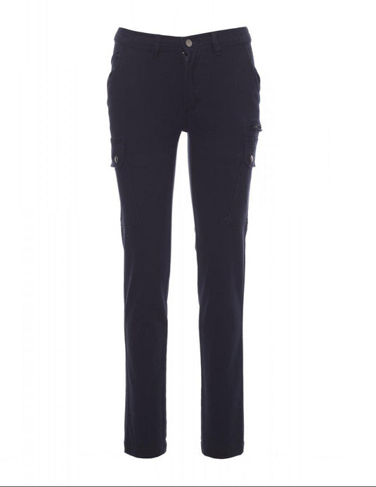 Pantaloni da Lavoro Donna Multistagione Tasche Multiple Payper Forest Lady Stretch