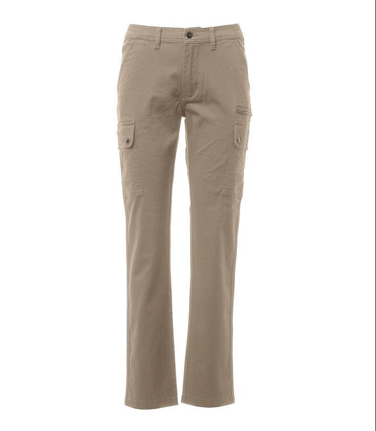 Pantaloni da Lavoro Donna Multistagione Tasche Multiple Payper Forest Lady Stretch