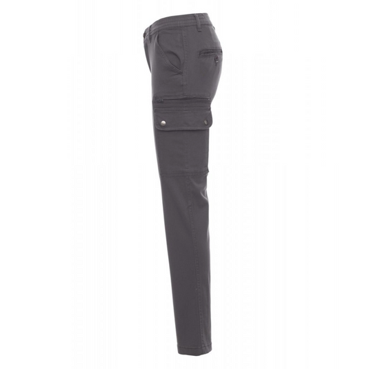 Pantaloni da Lavoro Donna Multistagione Tasche Multiple Payper Forest Lady Stretch