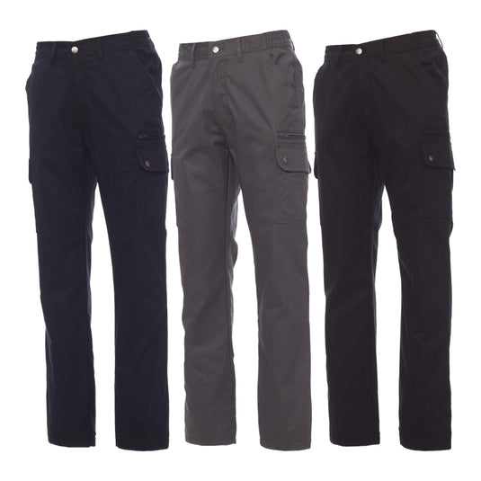 Pantaloni da Lavoro Invernali Multitasche Cotone Payper Forest Polar