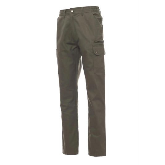 Pantaloni da Lavoro Uomo Multistagione Tasche Multiple Payper Forest