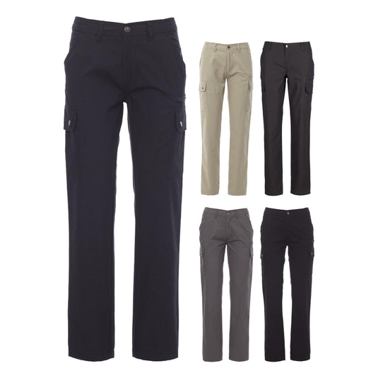Pantaloni da Lavoro Donna Estivi Multitasche Cotone Payper Forest/Summer Lady