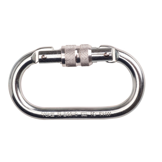 Moschettone Portwest FP30 a Ghiera Acciaio EN362 25kN