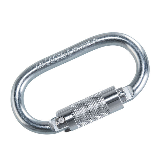 Moschettone Portwest FP33 Twist Lock Acciaio EN362