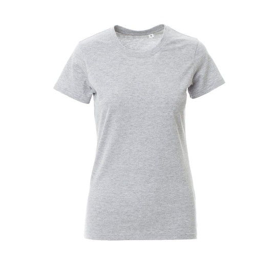 T-Shirt Donna Girocollo in Cotone Jersey Neutra Payper Free Lady