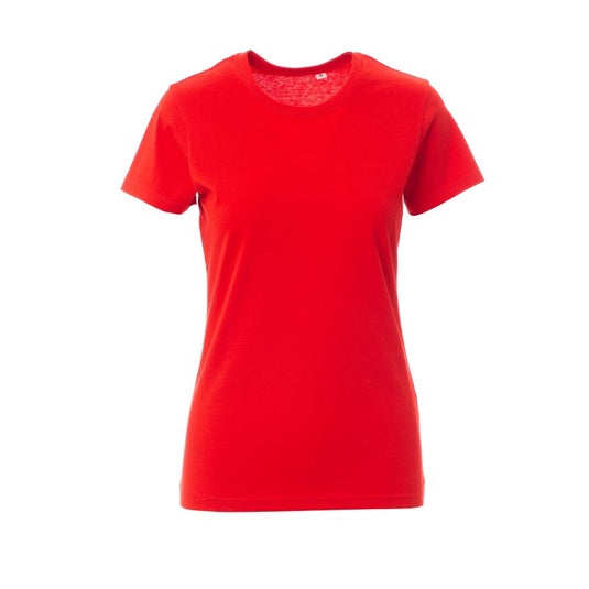 T-Shirt Donna Girocollo in Cotone Jersey Neutra Payper Free Lady