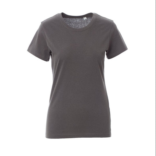 T-Shirt Donna Girocollo in Cotone Jersey Neutra Payper Free Lady