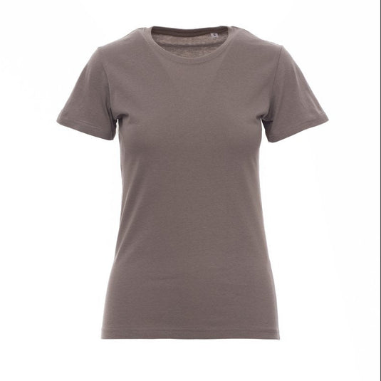 T-Shirt Donna Girocollo in Cotone Jersey Neutra Payper Free Lady