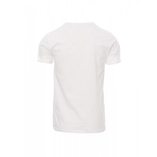 T-Shirt TAGLIA-L Manica Corta in Cotone Pettinato Payper Sound+ Bianco Outlet