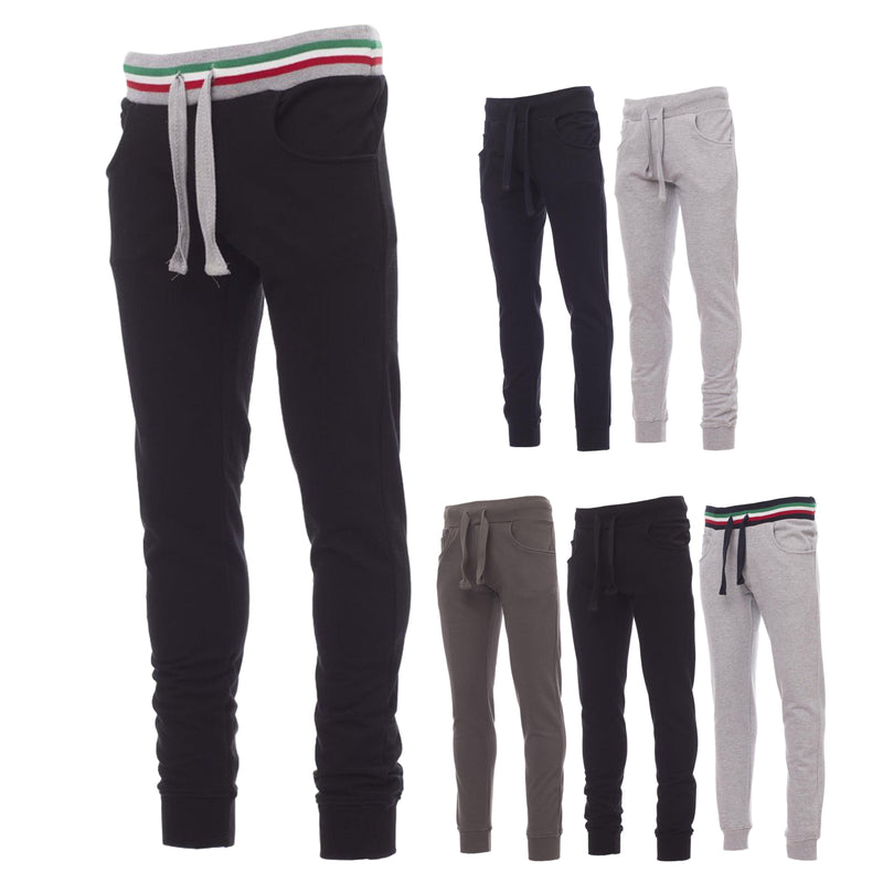 Carica immagine in Galleria Viewer, Pantaloni Jogger in Felpa Casual Uomo Payper Freedom+
