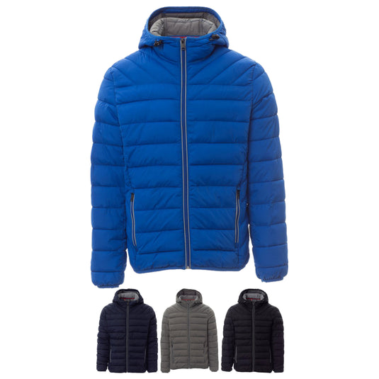 Piumino Uomo con Cappuccio e Imbottitura 100% Nylon Payper Freetime