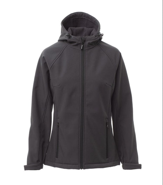 Giubbotto Soft Shell Donna Invernale Cappuccio Impermeabile Payper Gale Lady