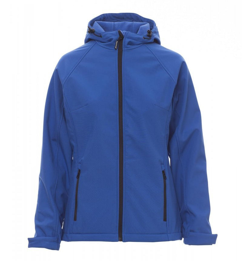 Carica immagine in Galleria Viewer, Giubbotto Soft Shell Donna Invernale Cappuccio Impermeabile Payper Gale Lady
