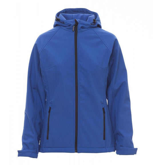 Giubbotto Soft Shell Donna Invernale Cappuccio Impermeabile Payper Gale Lady