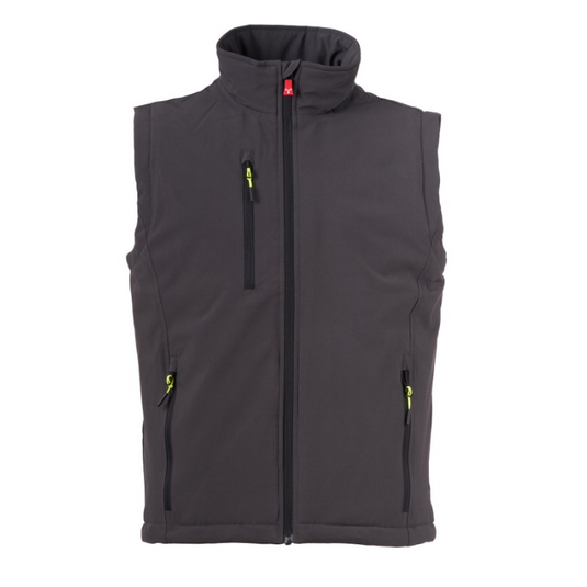 Gilet Softshell Imbottito 140g da Lavoro Uomo Impermeabile Personalizzabile Lavoro Payper Gale Vest Ultralite Pad 140