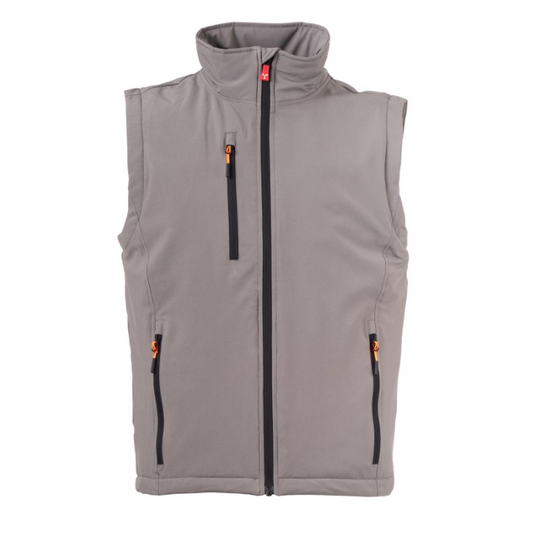 Gilet Softshell Imbottito 140g da Lavoro Uomo Impermeabile Personalizzabile Lavoro Payper Gale Vest Ultralite Pad 140