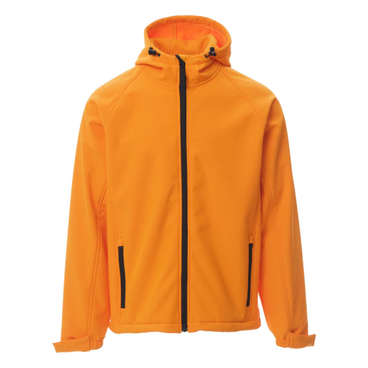 Giubbotto Uomo Invernale Lavoro Soft Shell con Cappuccio Impermeabile Personalizzabile Payper Gale