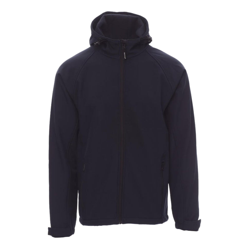 Carica immagine in Galleria Viewer, Giubbotto Uomo Invernale Lavoro Soft Shell con Cappuccio Impermeabile Personalizzabile Payper Gale
