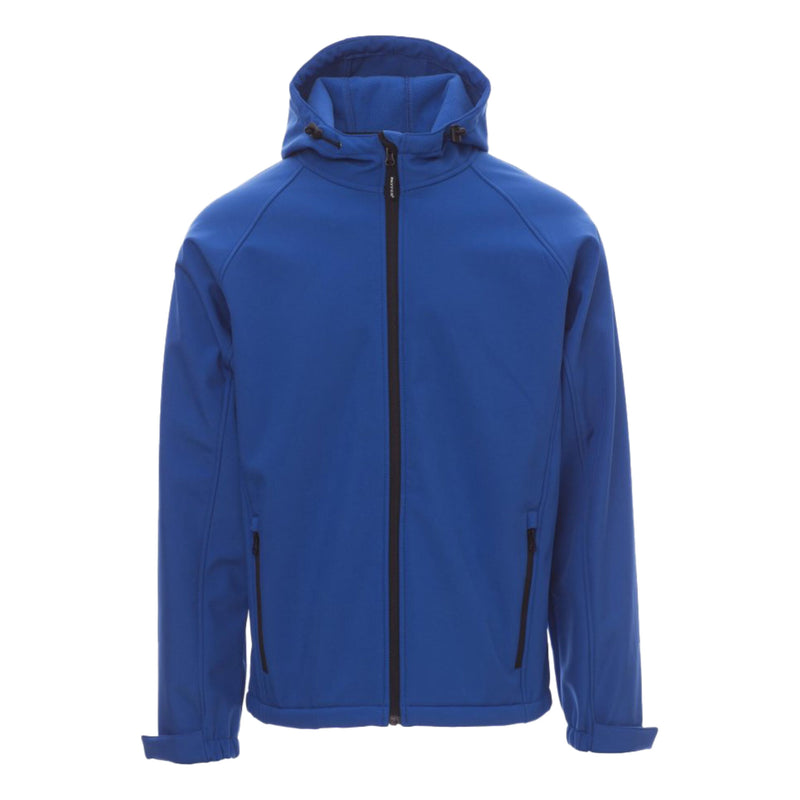 Carica immagine in Galleria Viewer, Giubbotto Uomo Invernale Lavoro Soft Shell con Cappuccio Impermeabile Personalizzabile Payper Gale
