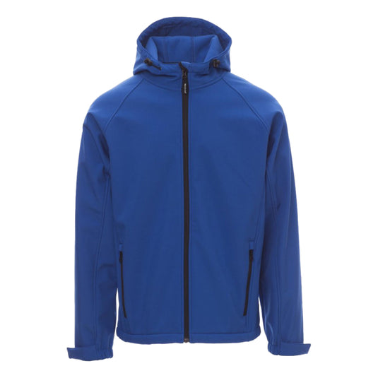 Giubbotto Uomo Invernale Lavoro Soft Shell con Cappuccio Impermeabile Personalizzabile Payper Gale