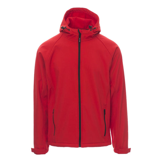Giubbotto Uomo Invernale Lavoro Soft Shell con Cappuccio Impermeabile Personalizzabile Payper Gale