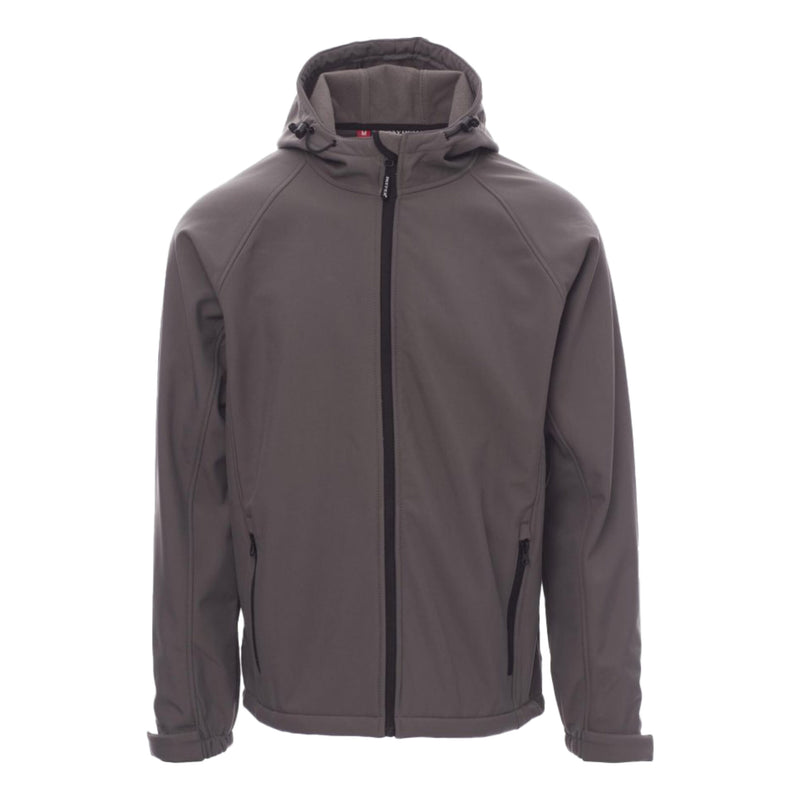 Carica immagine in Galleria Viewer, Giubbotto Uomo Invernale Lavoro Soft Shell con Cappuccio Impermeabile Personalizzabile Payper Gale
