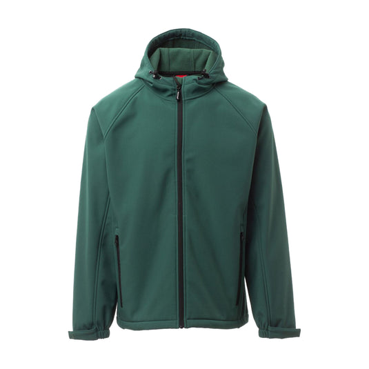 Giubbotto Uomo Invernale Lavoro Soft Shell con Cappuccio Impermeabile Personalizzabile Payper Gale