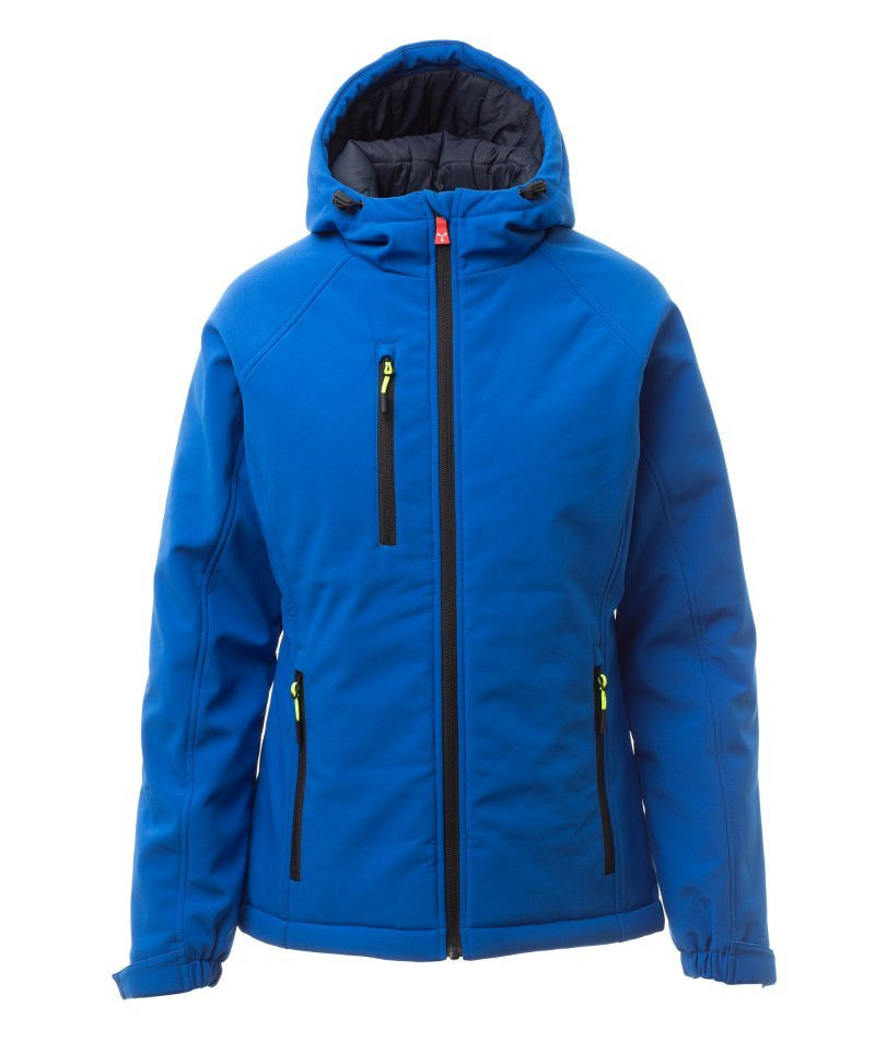 Carica immagine in Galleria Viewer, Giubbotto Soft-Shell Donna Invernale Cappuccio Payper Gale Pad Lady
