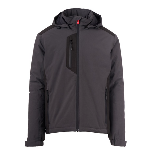 Giacca Softshell Bicolore Imbottita 140g Lavoro da Uomo Impermeabile Payper Galway Ultralite Pad 140 Personalizzabile
