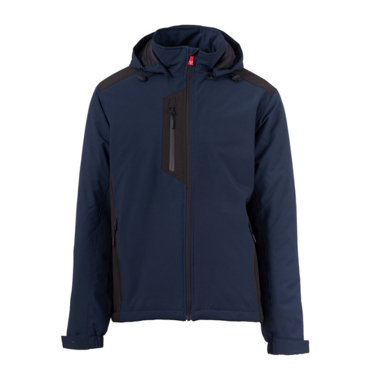 Giacca Softshell Bicolore Imbottita 140g Lavoro da Uomo Impermeabile Payper Galway Ultralite Pad 140 Personalizzabile