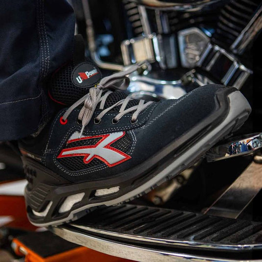 Scarpe antinfortunistiche basse leggere traspiranti S1PS U-Power Gang