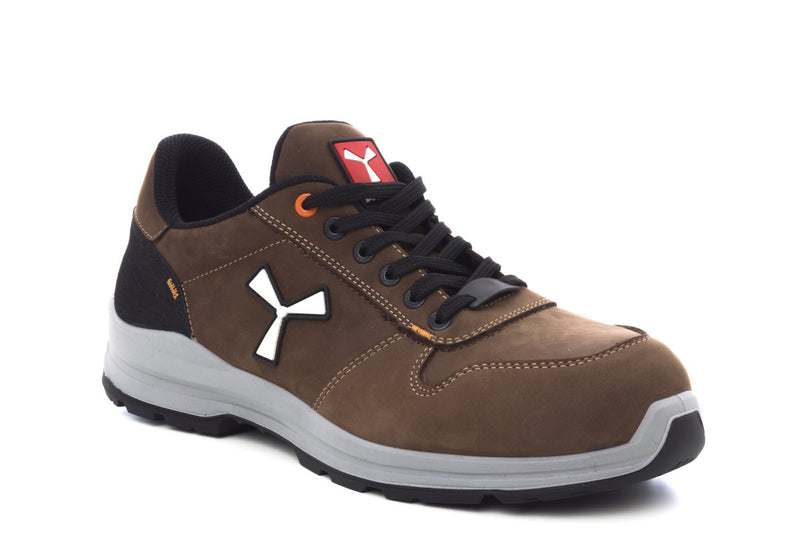 Carica immagine in Galleria Viewer, Scarpe antinfortunistiche uomo basse pelle nabuk resistenti S3-NBK Payper Get Force Low

