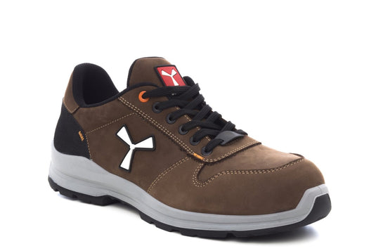Scarpe antinfortunistiche uomo basse pelle nabuk resistenti S3-NBK Payper Get Force Low
