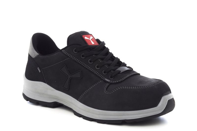 Carica immagine in Galleria Viewer, Scarpe antinfortunistiche uomo basse pelle nabuk resistenti S3-NBK Payper Get Force Low
