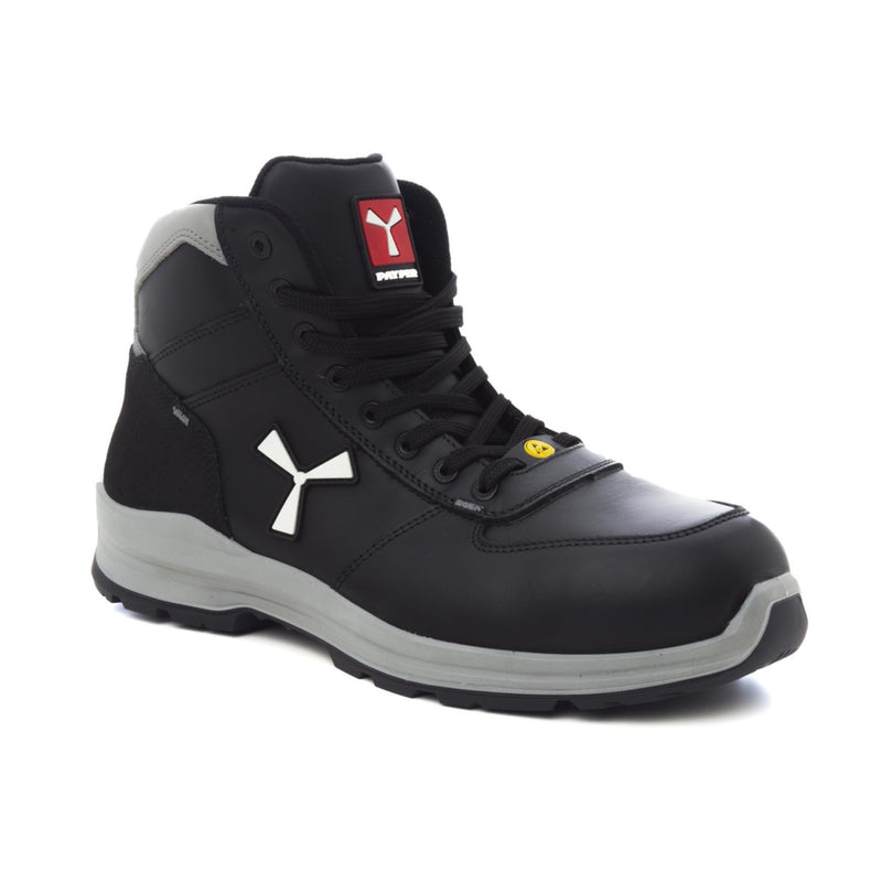 Carica immagine in Galleria Viewer, Scarpe antinfortunistiche uomo alte pelle pieno fiore resistenti Personalizzabile S3-LTH Payper Get Force Mid
