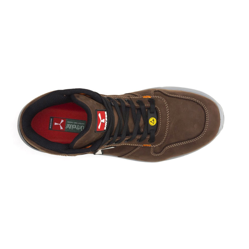 Carica immagine in Galleria Viewer, Scarpe antinfortunistiche Donna alte pelle nabuk resistenti S3-NBK Payper Get Force Mid LD
