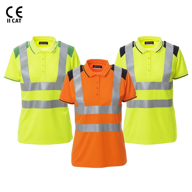 Carica immagine in Galleria Viewer, Polo Donna Alta Visibilità Dry-Tech Payper Guard+ Lady
