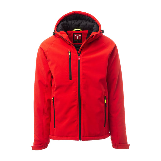 Giubbotto Uomo Invernale Soft Shell con Cappuccio Payper Gale Pad