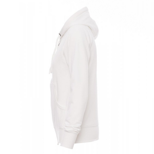 Felpa Donna TAGLIA-S Zip Intera con Cappuccio Payper Hawaii+ Lady Bianco Outlet